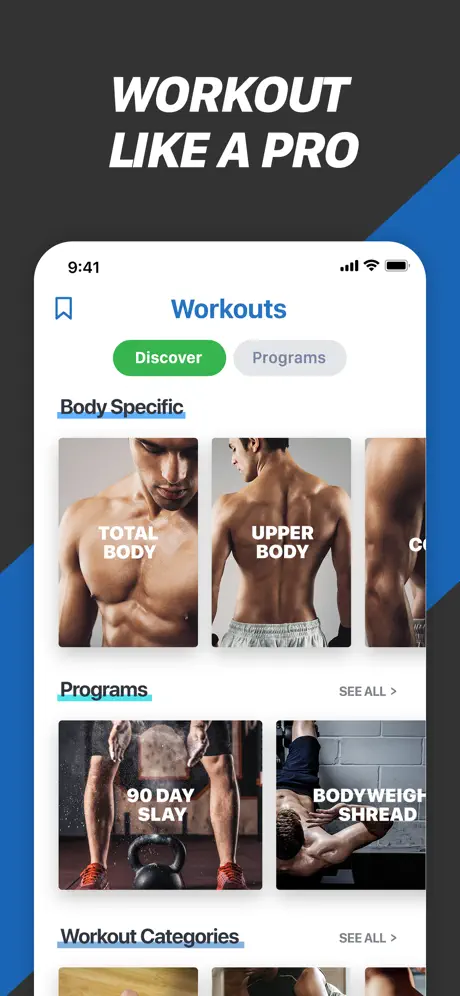 Fitness Buddy+ Gym Workout Log