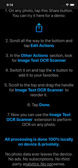 ‎Image Text OCR Photo Scanner Screenshot