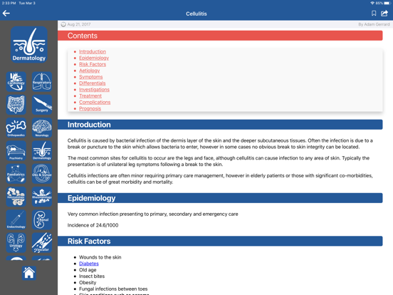 almostadoctor iPad screenshot 10 - Medical app