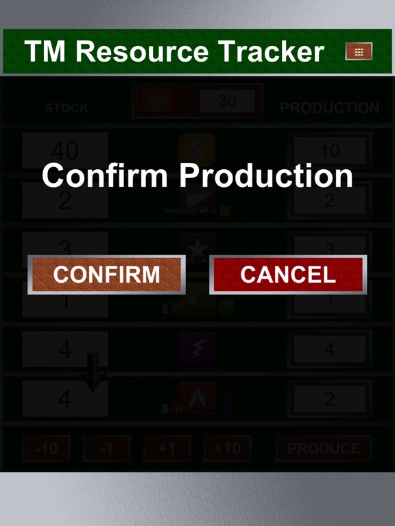 TM Resource Tracker iPad screenshot 2 - Games app