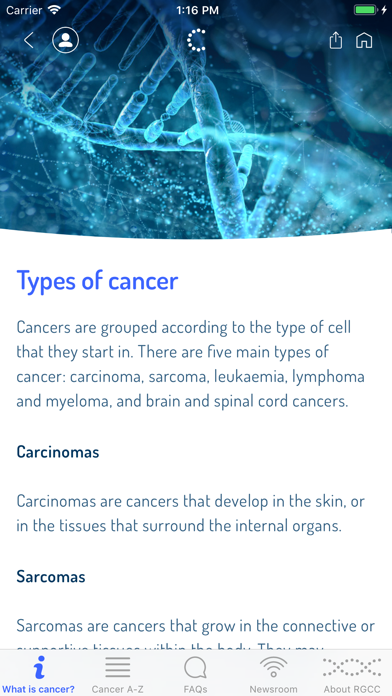 Cancer A–Z Screenshot 3 - AppWisp.com Cancer A–Z Screenshot 3 - AppWisp.com