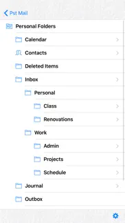 pst mail iphone screenshot 2