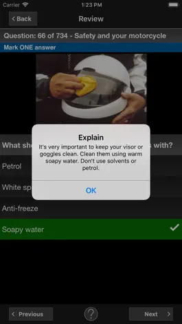Game screenshot Motorcycle Theory Test UK 2021 apk
