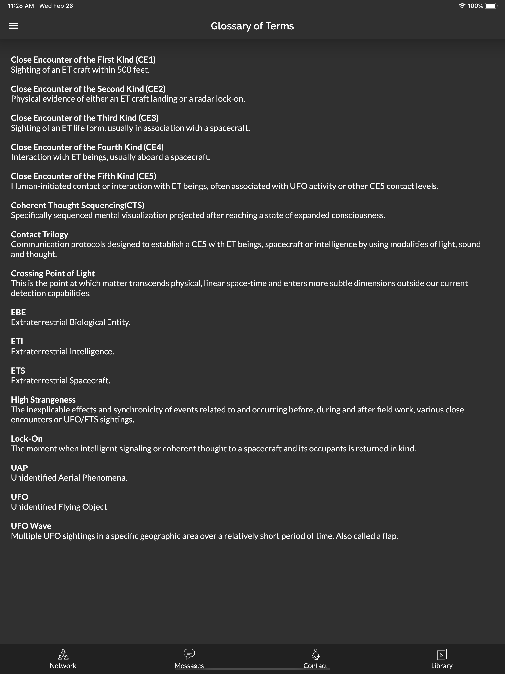 CE5 Contact screenshot 11