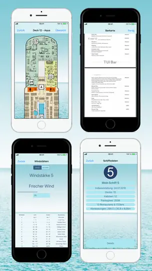 Screenshot von Mein Schiff 5 Bordfinder auf dem iPhone 5