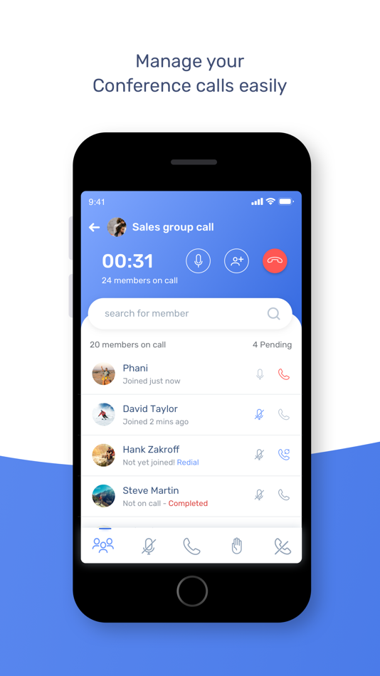 #4. grptalk|Audio Conference Calls (iOS) Podle: TELEBU COMMUNICATIONS LLP