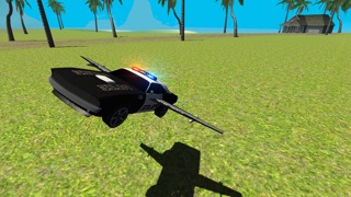 Flying Police Car Driving Simのおすすめ画像3