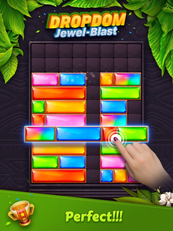Dropdom™ Puzzle Block Jewel для iPad