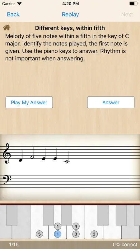 Ear Trainer screenshot 4 of 5