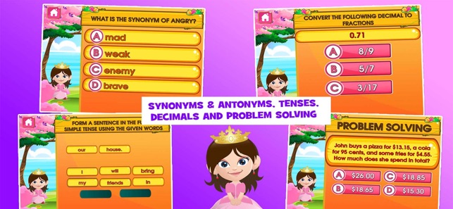 Princess 4th Grade School(圖3)-速報App