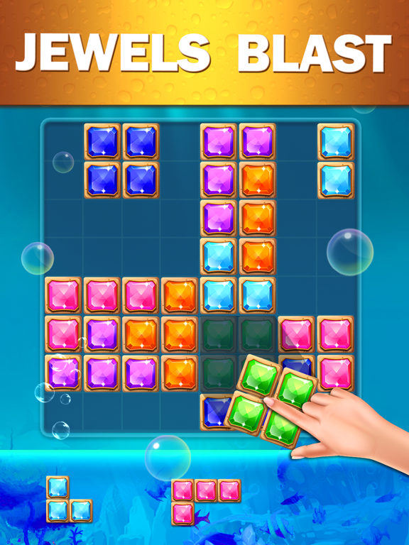 Screenshot #6 pour Jewels Block Puzzle