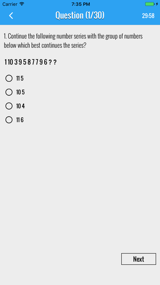 #3. European Standard IQ Test (iOS) 由: 惠娟 高