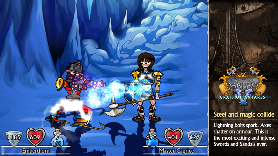 #1. Swords and Sandals 5 Redux (iOS) 由: eGames.com LLC