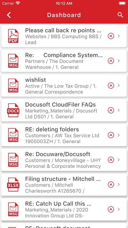 Docusoft Cloud App