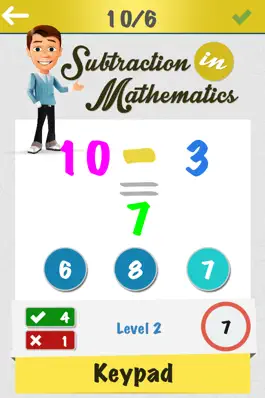 Game screenshot Math Subtraction Operator App hack