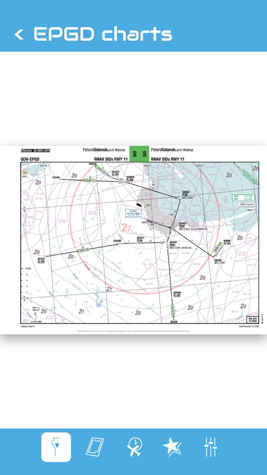 #6. NDP Charts (iOS) Podle: Aerosoft GmbH