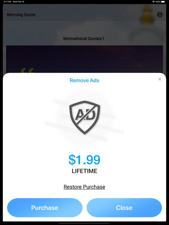 Daily Affirmations: Motivation iPad screenshot 5 - Health & Fitness app