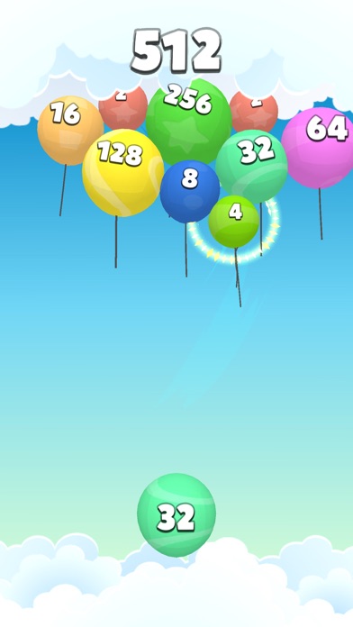 2048 Balloons 3D screenshot 2