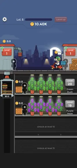 Game screenshot Weed Factory Idle mod apk