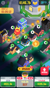Idle Light City screenshot