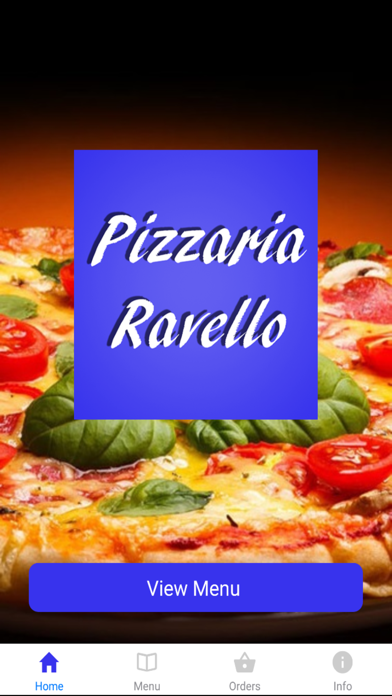 Pizzaria Ravello WN4 app screenshot