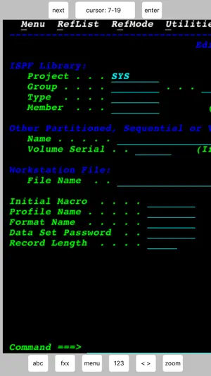 TN3270 Lite screenshot 3