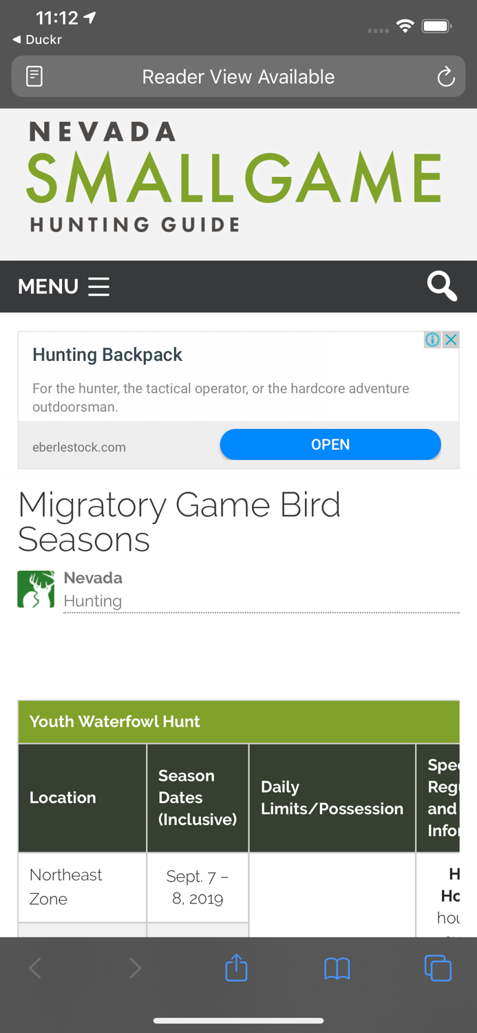 Duckr - Duck Hunting App and GPS