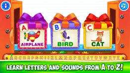 abc kids games: learn letters! iphone screenshot 2