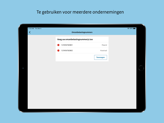 Btw-Alert iPad app afbeelding 3