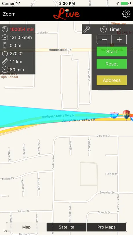 Balloon Map Chaser
