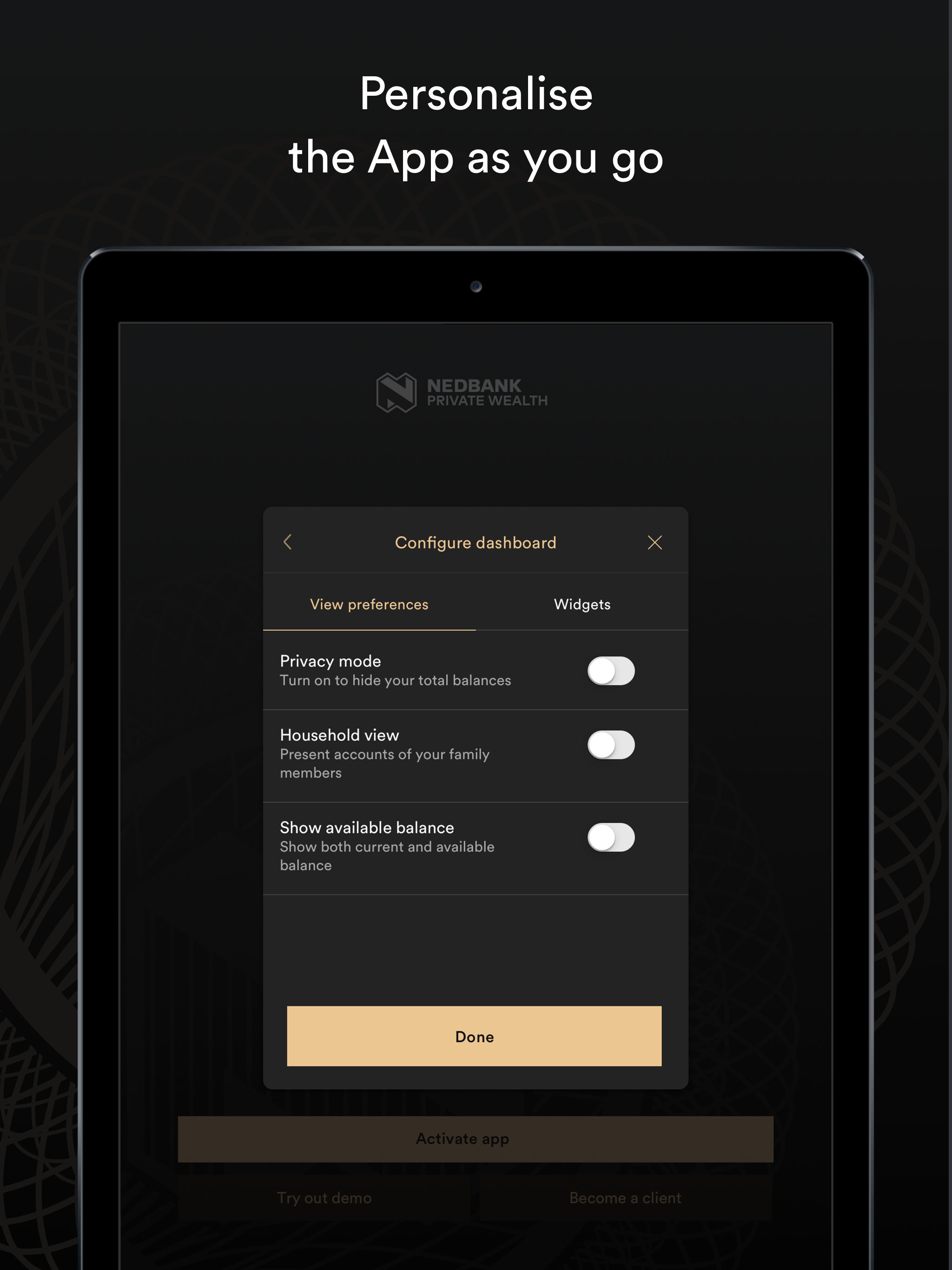 Nedbank Private Wealth App screenshot 12