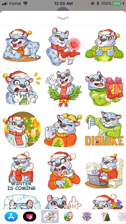 Christmas Funny Xmas Stickers