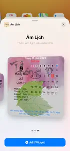 Âm Lịch Widget screenshot #3 for iPhone