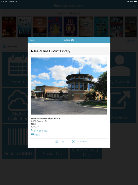 NMDLibrary iPad screenshot 4 - Reference app