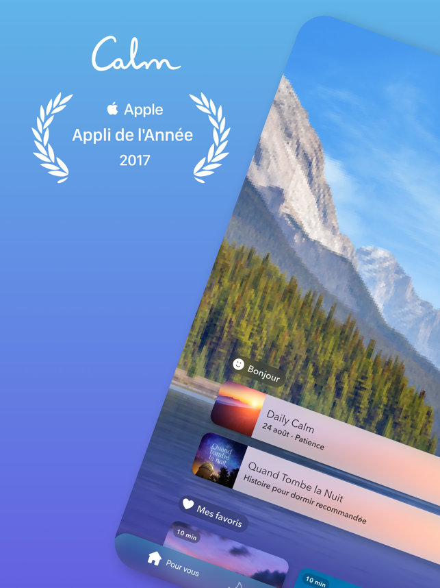 ‎Calm: Sommeil & Méditation Capture d'écran
