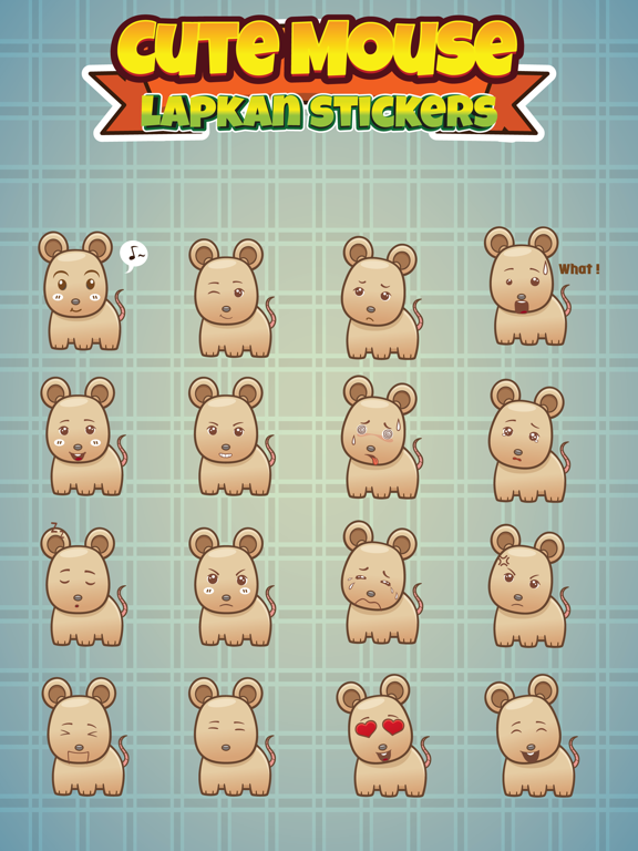 Screenshot #4 pour Sticker Me Cute Mouse