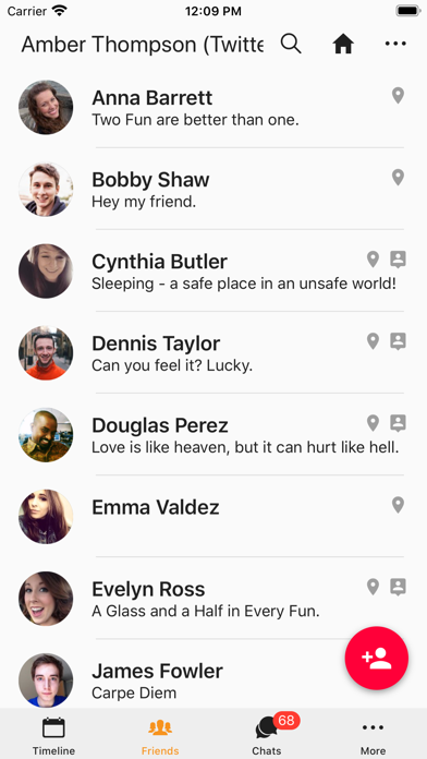 Screenshot #1 pour Peer'Em P2P