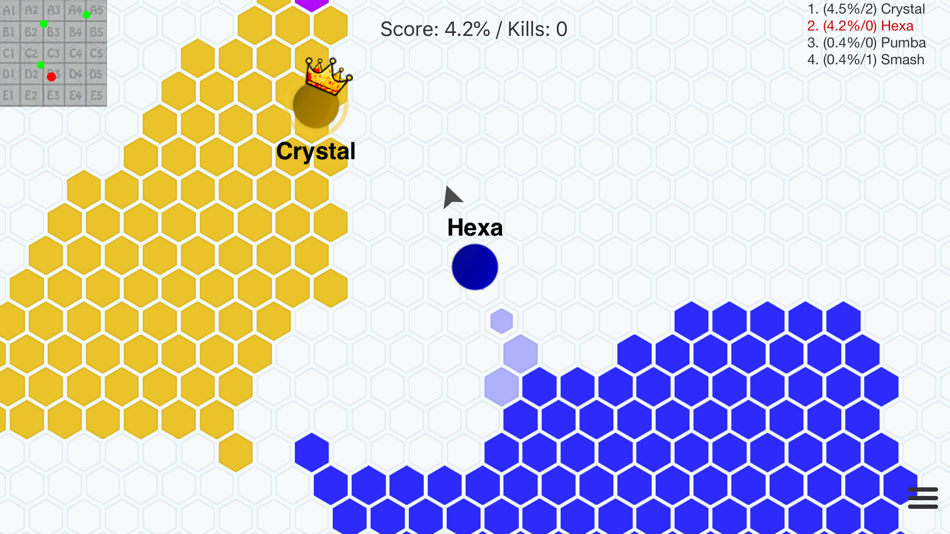 #1. Hexa.io - Online paper draw it (iOS) 由: Mikhail Prysiazhniy