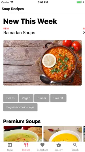 Healthy Homemade Soup Recipes screenshot 1