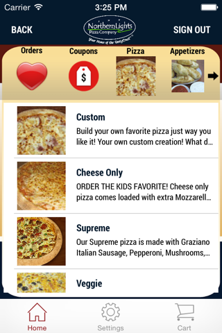 Northern Lights Pizza screenshot 3