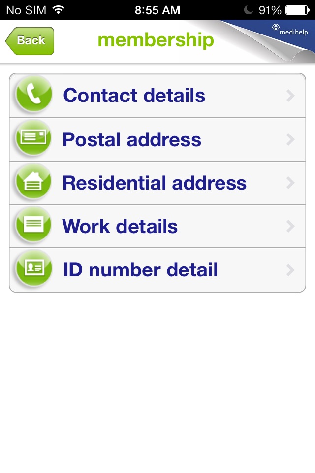 Medihelp Mobile - Members screenshot 2