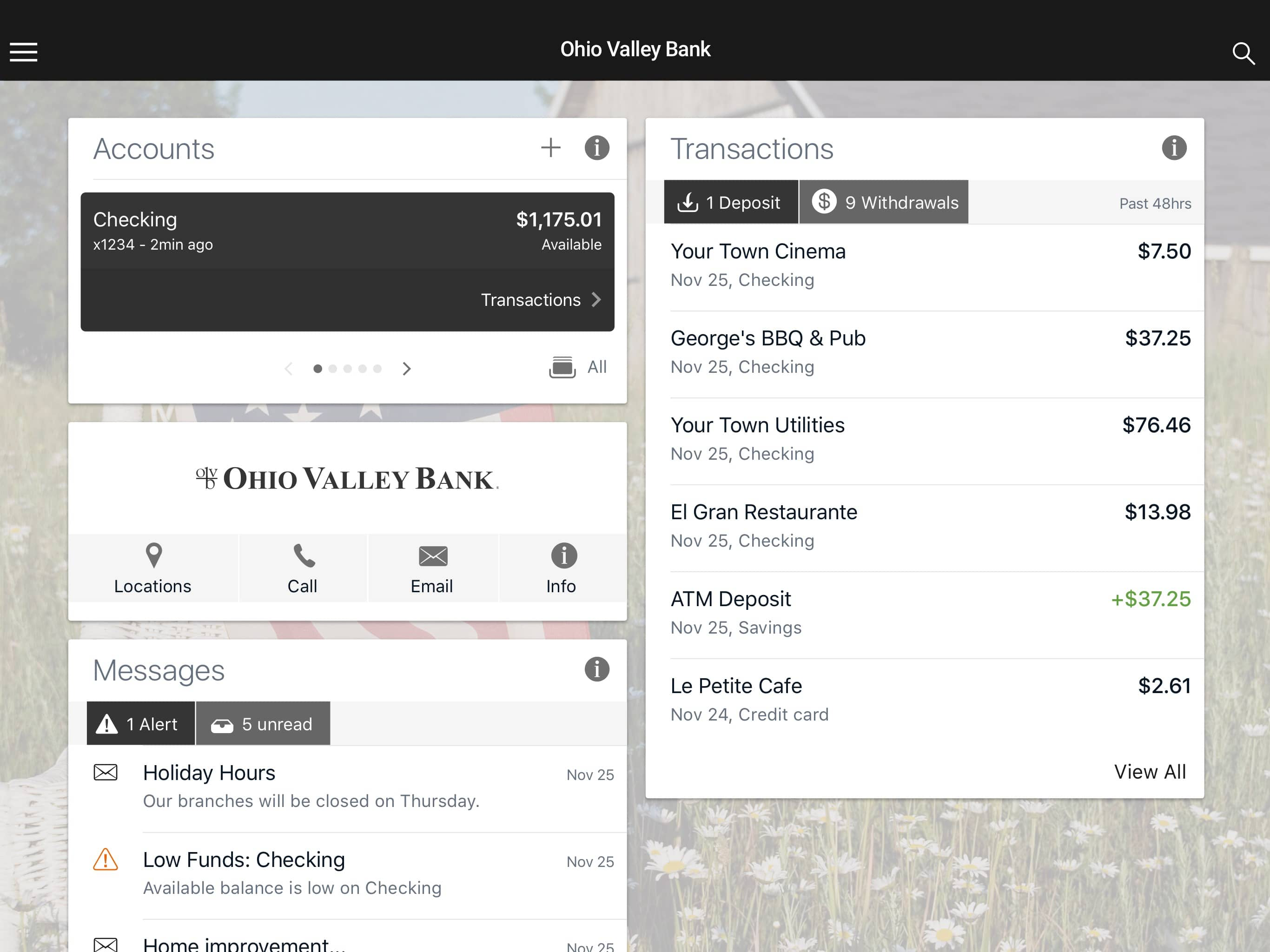 Ohio Valley Mobile Banking