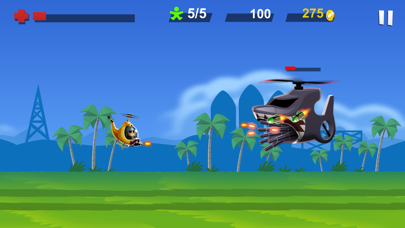 Helicopter Fight Attack Games screenshot 1