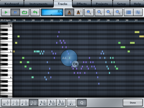 Music Studio iPad app afbeelding 4