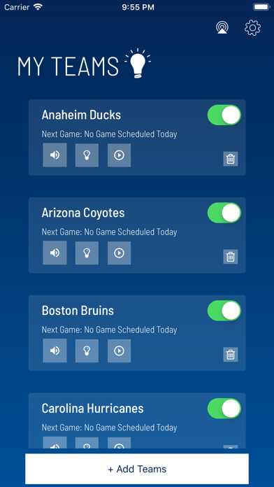 Hockey Lights for Philips Hue Screenshots