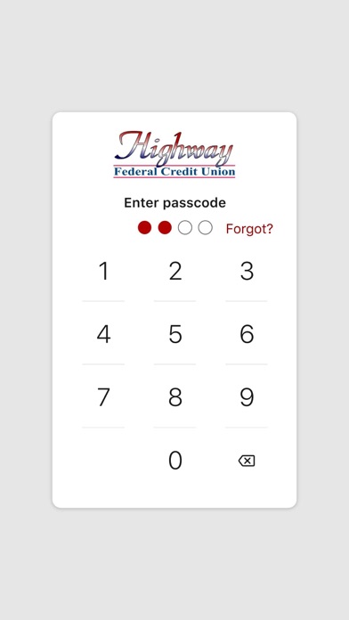 Highway FCU Screenshot