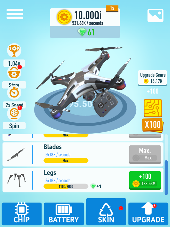 Idle Gadgets - Clicker Game iPad screenshot 4 - Games app