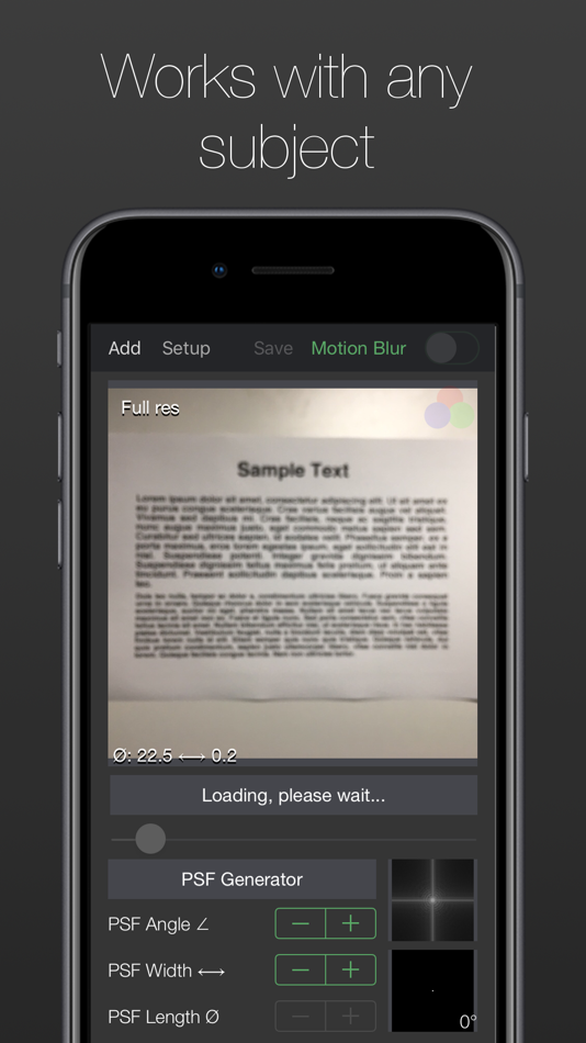 #4. Image Deblur - Blurred & Shaky (iOS) 由: GENOVA Softworks