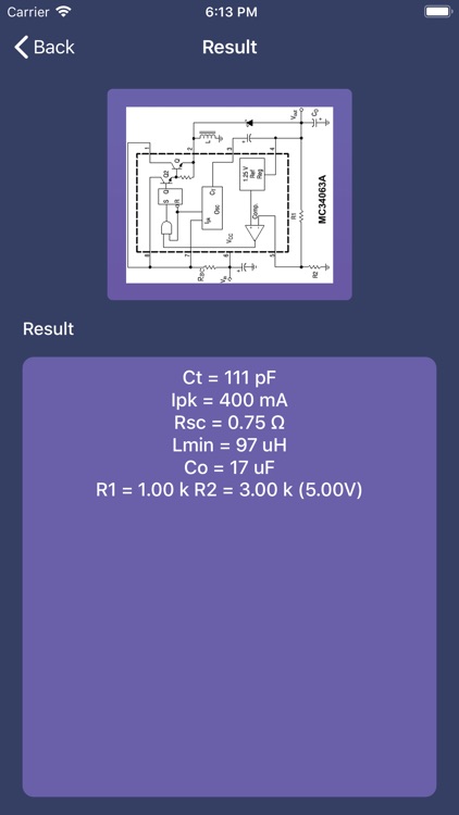 MC34063 Calculator screenshot-4