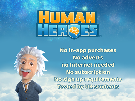 Human Heroes Einstein On Time iPad screenshot 10 - Education app